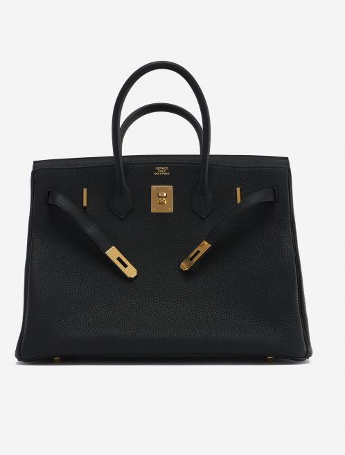 A pre-loved Hermès Birkin 35 Togo Black on SACLÀB