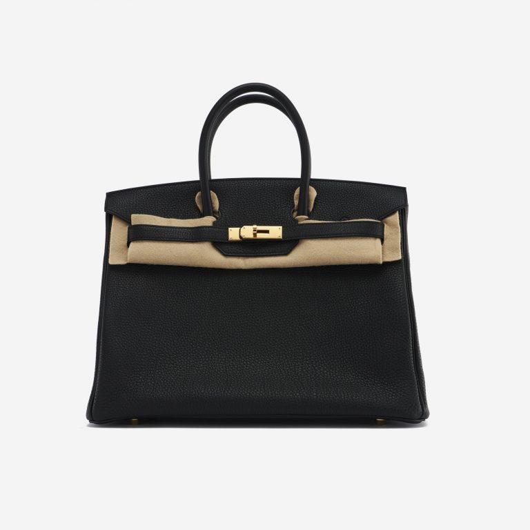 A pre-loved Hermès Birkin 35 Togo Black on SACLÀB