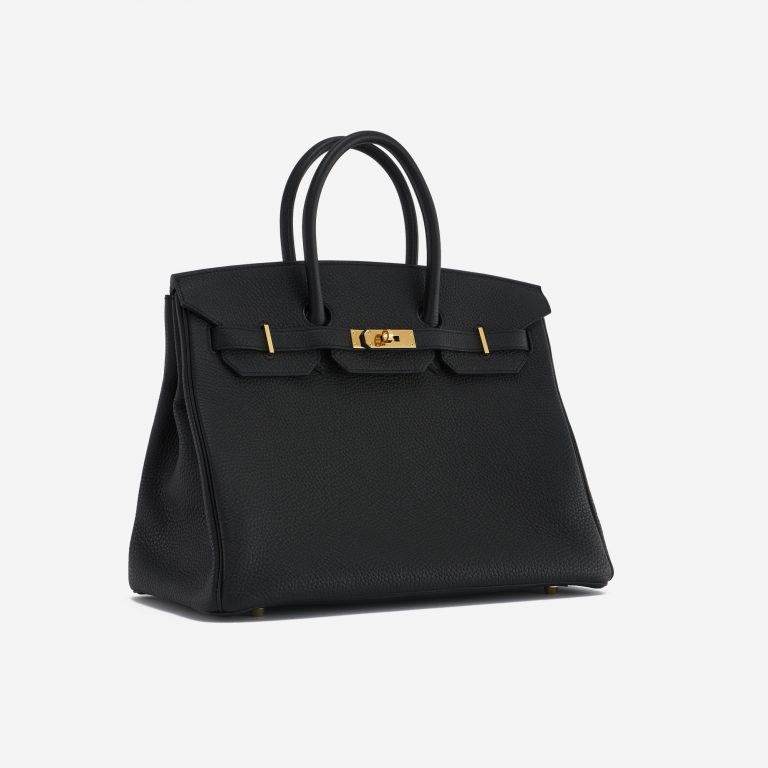 A pre-loved Hermès Birkin 35 Togo Black on SACLÀB