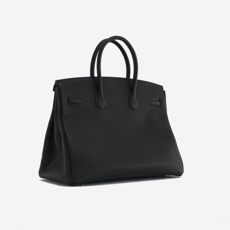 A pre-loved Hermès Birkin 35 Togo Black on SACLÀB