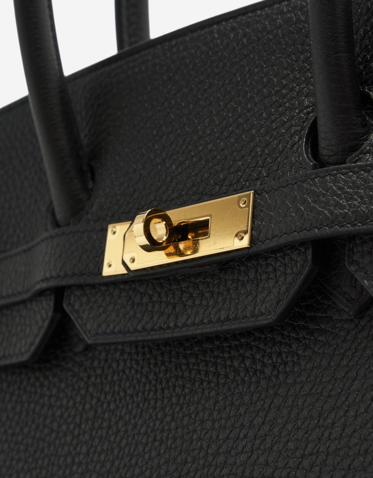 A pre-loved Hermès Birkin 35 Togo Black on SACLÀB