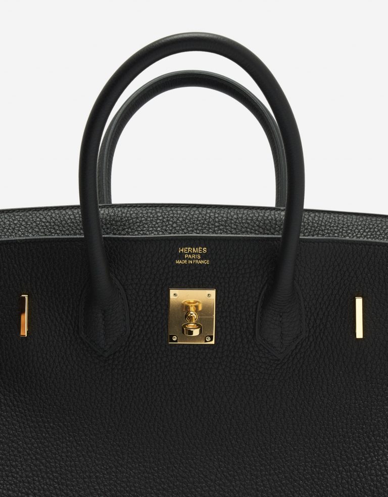 A pre-loved Hermès Birkin 35 Togo Black on SACLÀB