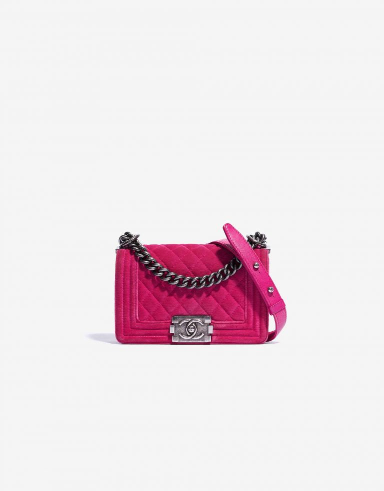 Chanel Boy Small Velvet Pink