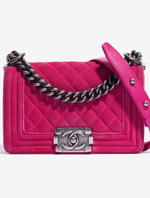 Chanel Boy Small Velvet Pink