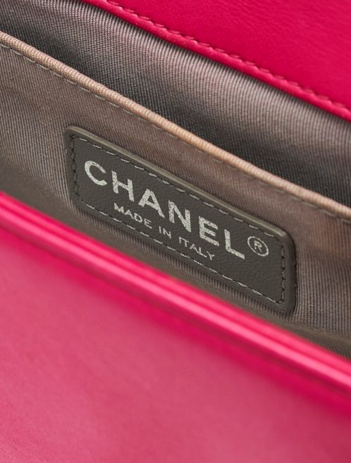 Pre-owned Chanel bag Boy Small Velvet Pink Pink | Sell your designer bag on Saclab.com