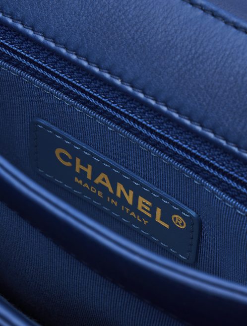 Chanel Handle Medium Lamb Blue