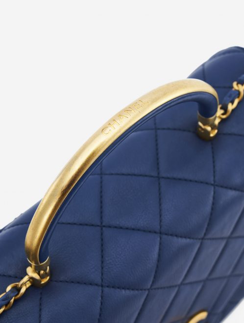 Chanel Handle Medium Lamb Blue