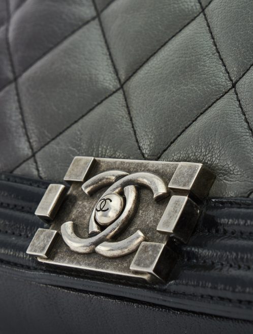 Chanel Boy Medium Black / Grey