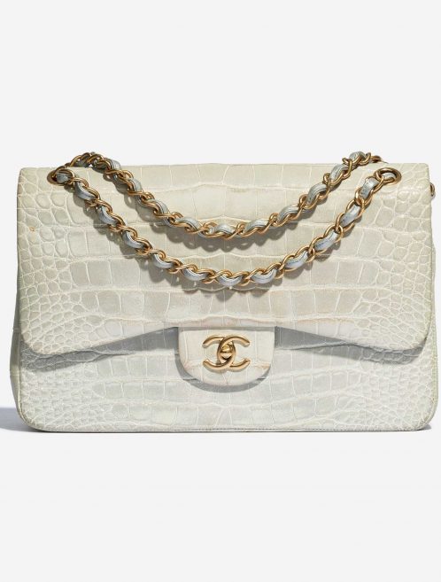 Pre-owned Chanel bag Timeless Jumbo Alligator Grey | Sell your designer bag on Saclab.com