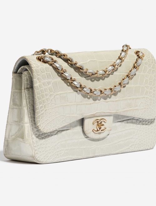 Chanel Timeless Jumbo Alligator Grey