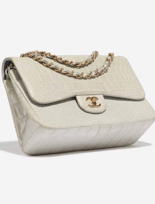 Chanel Timeless Jumbo Alligator Grey