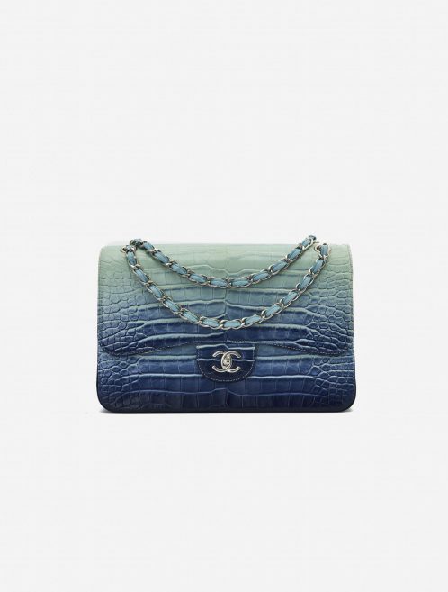 Chanel Timeless Jumbo Alligator Blue