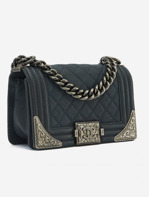 Chanel Boy Small Lamb Grey