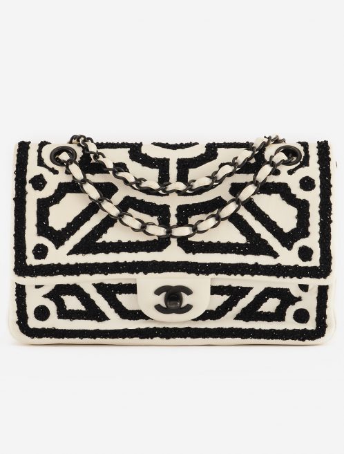 Chanel Timeless Medium Lamb White/Black