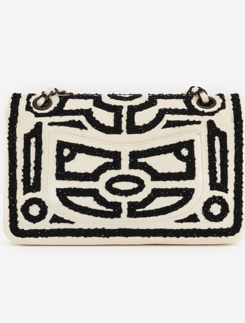 Chanel Timeless Medium Lamb White/Black