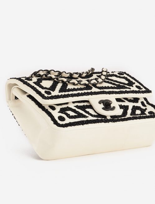 Chanel Timeless Medium Lamb White/Black