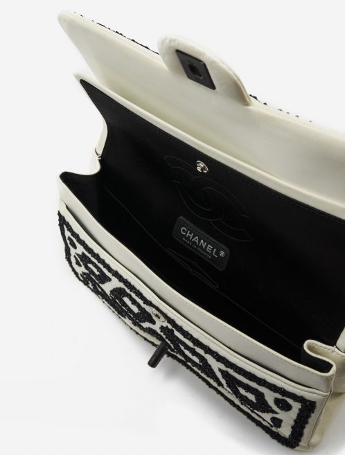 Chanel Timeless Medium Lamb White/Black