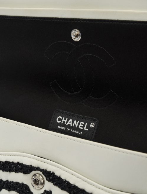 Chanel Timeless Medium Lamb White/Black