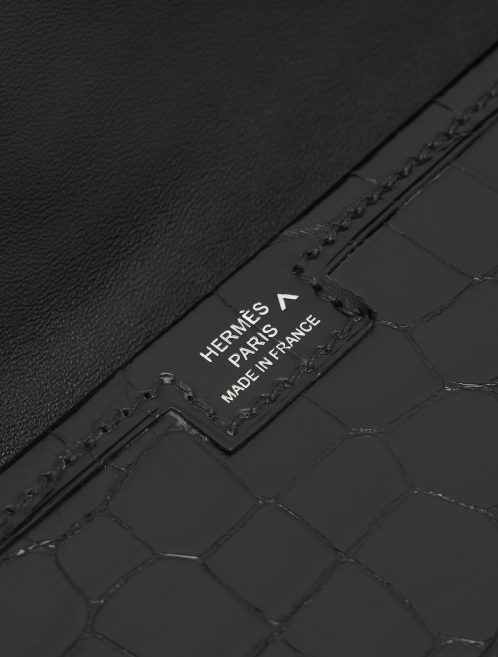 Hermès Jig Elan Crocodile Porosus Black