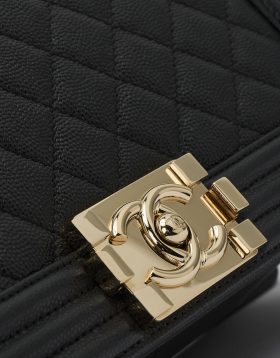 Chanel Boy Medium Caviar Black