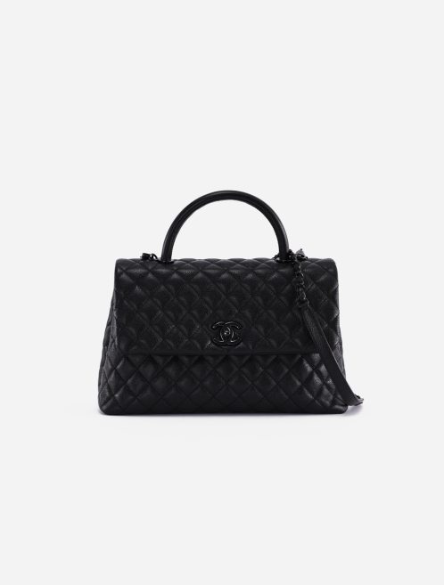 Chanel Handle Large Caviar So Black