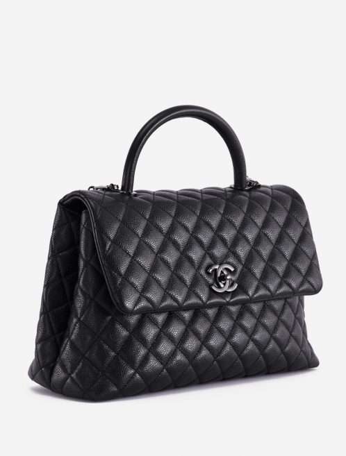Chanel Handle Large Caviar So Black