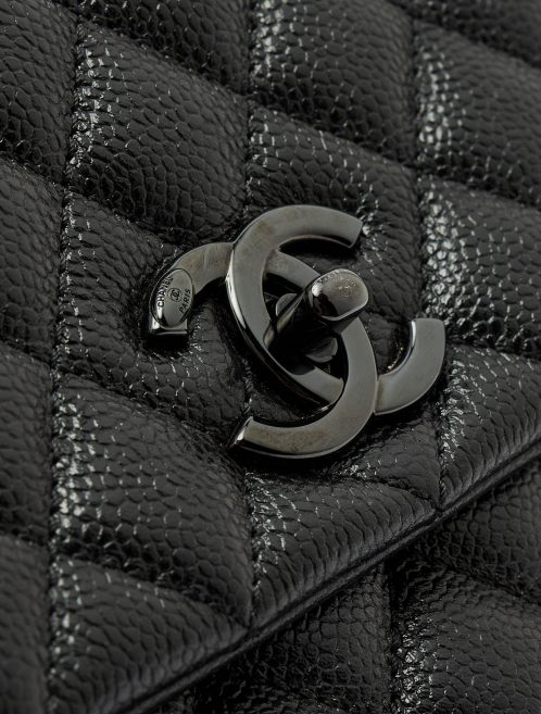 Chanel Handle Large Caviar So Black