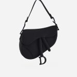 Dior Saddle Medium Calf Ultra Matte Black