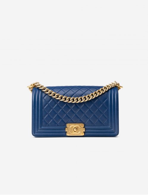 Chanel Boy Medium Lamb Blue
