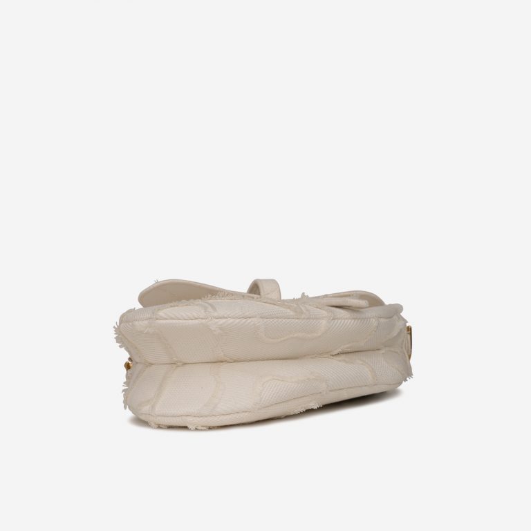 Pre-owned Dior bag Saddle Medium Camouflage White White | Sell your designer bag on Saclab.com
