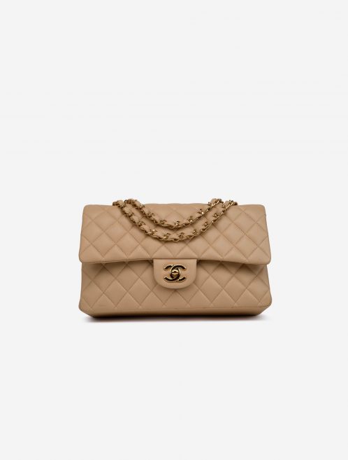 Pre-owned Chanel bag Timeless Medium Lamb Beige Beige | Sell your designer bag on Saclab.com