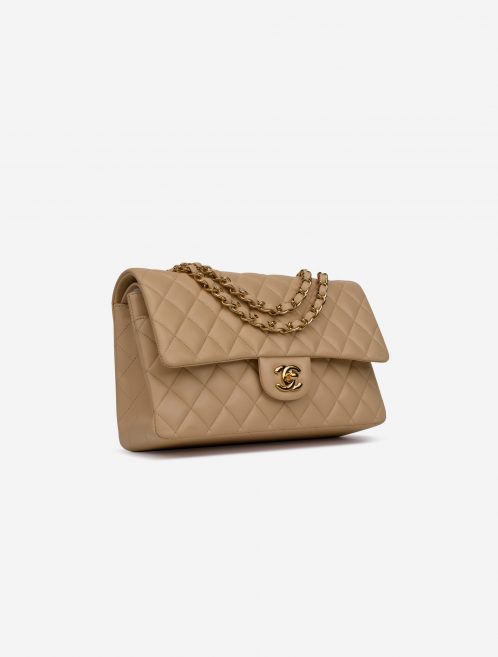 Pre-owned Chanel bag Timeless Medium Lamb Beige Beige | Sell your designer bag on Saclab.com