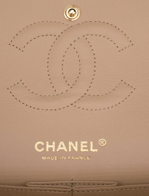 Pre-owned Chanel bag Timeless Medium Lamb Beige Beige | Sell your designer bag on Saclab.com