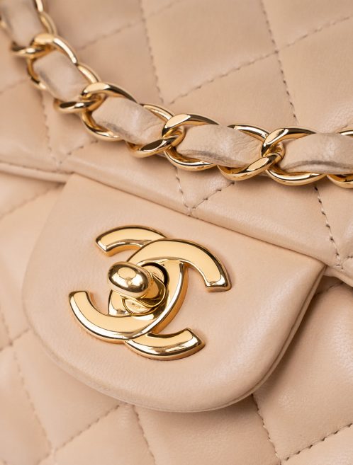 Chanel Timeless Baguette Lamb Beige