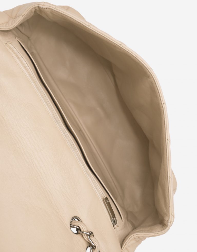 Pre-owned Chanel bag Timeless Jumbo Lamb Beige Beige | Sell your designer bag on Saclab.com