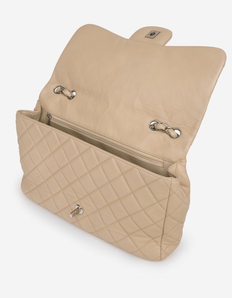 Pre-owned Chanel bag Timeless Jumbo Lamb Beige Beige | Sell your designer bag on Saclab.com