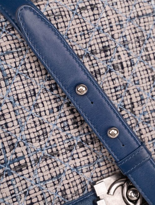 Chanel Boy Medium Tweed / Denim Blue