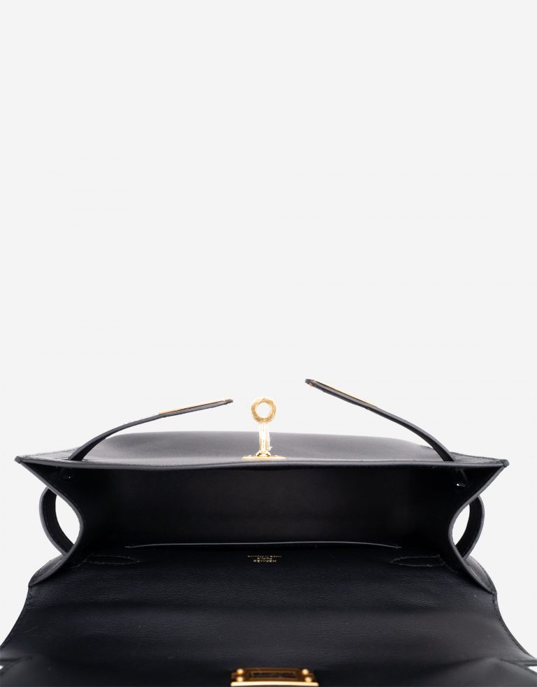 Hermès Kelly Pochette Swift Black