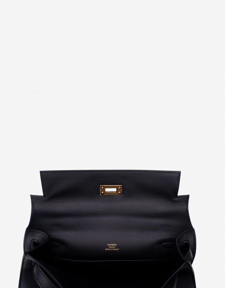 Hermès Kelly Pochette Swift Black