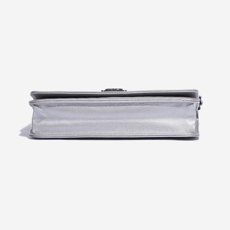 Chanel Boy WOC Caviar Silver