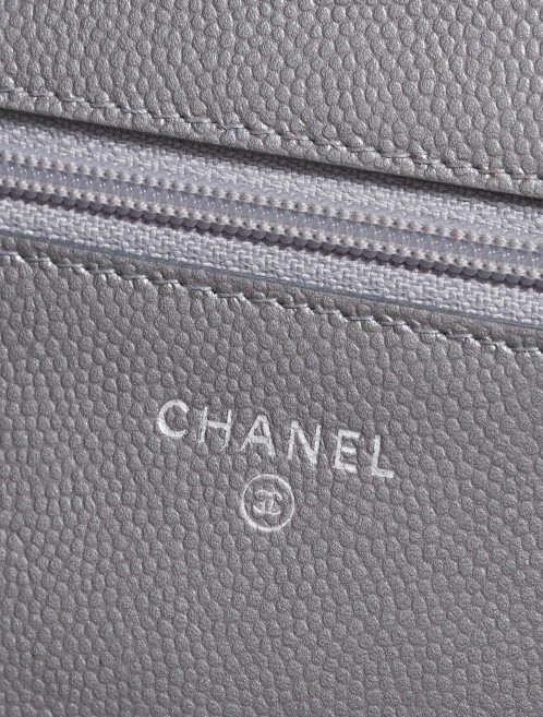 Chanel Boy WOC Caviar Silver