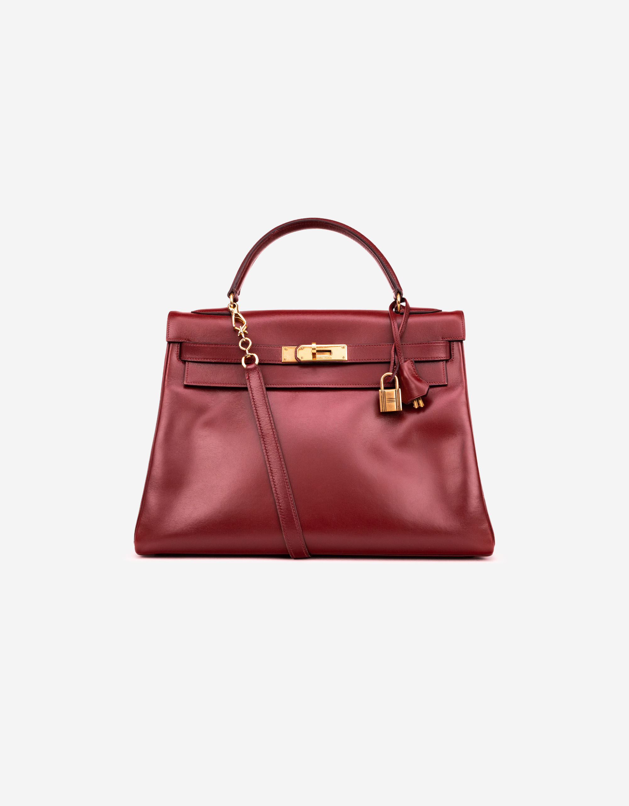 Hermès Kelly 32 Box Rouge H | SACLÀB