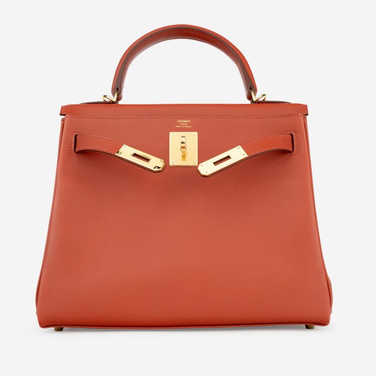 Hermès Kelly 28 Evercolor Brique