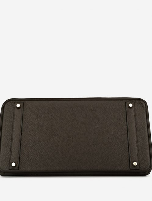 Hermès Birkin 40 Taurillon Clemence Vert Bronze