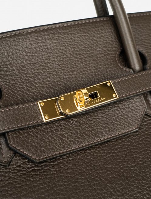 Hermès Birkin 40 Taurillon Clemence Vert Bronze