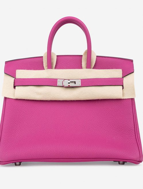 Pre-owned Hermès bag Birkin 25 Togo Rose Pourpre Pink | Sell your designer bag on Saclab.com