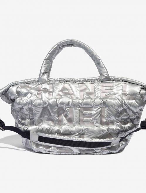 Chanel Shopper XXL Nylon Silver