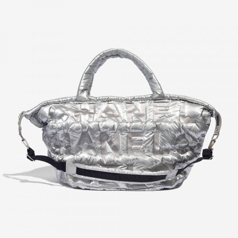 Chanel Shopper XXL Nylon Silver