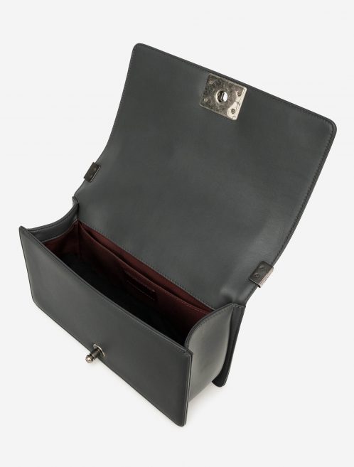 Chanel Boy Medium Lamb Traffic Grey