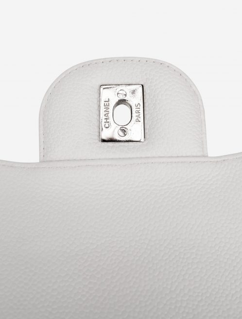Chanel Timeless Jumbo Caviar White